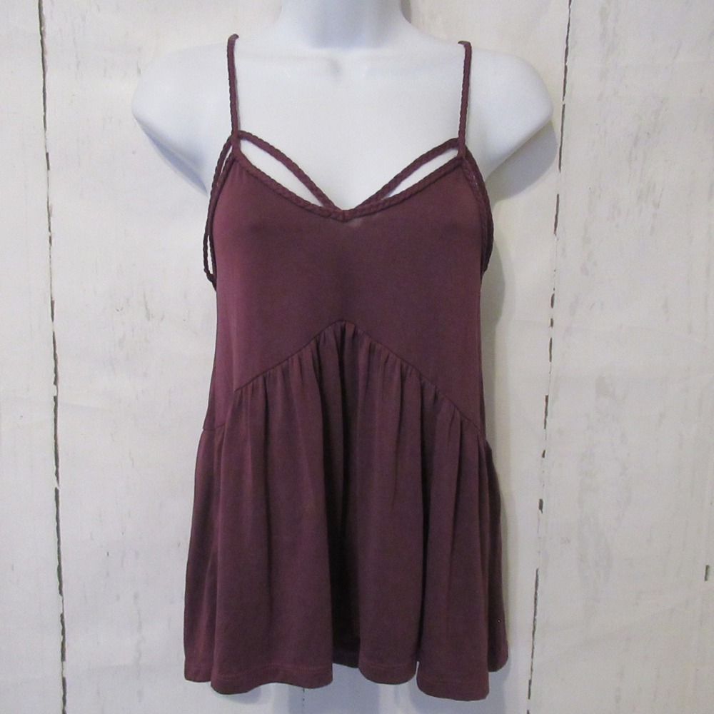 Y2K American Eagle Babydoll Cami Top XS Fairy Coquette Whimsigoth Soft & Sexy